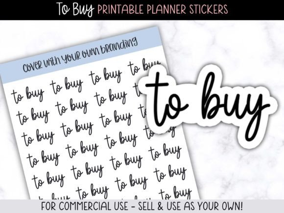 To Buy Printable Planner Stickers - Download Now