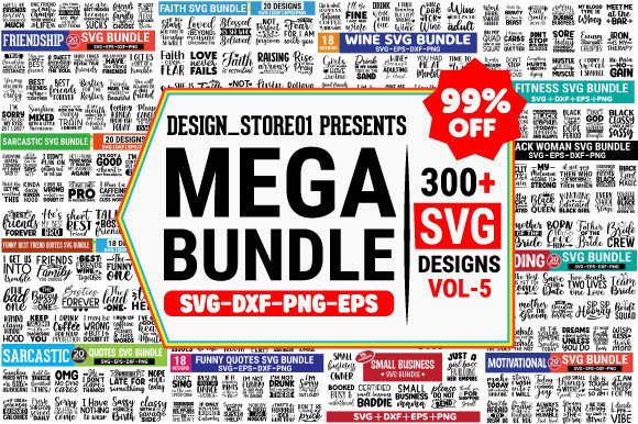 Download The Mega SVG Bundle - Svg bundle Collection
