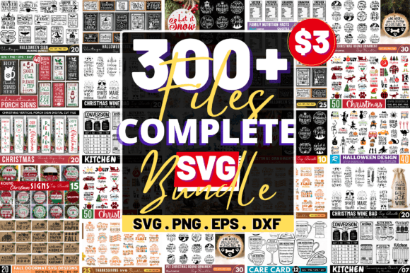 The Mega SVG Bundle, Big Svg Designs - Download Now