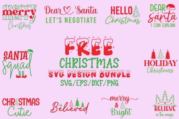 Christmas Svg Bundle - Download Now