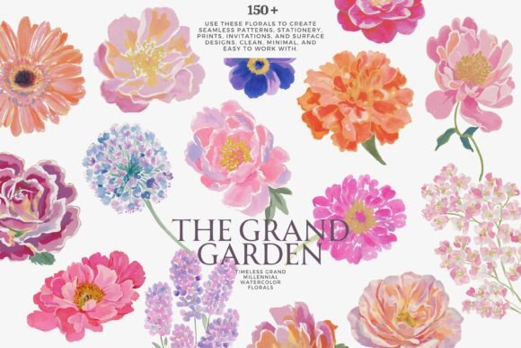 Download watercolor floral clipart - Premium Resources