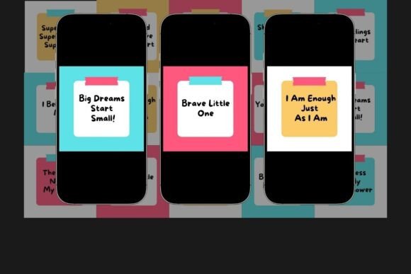 Positive Affirmation Canva Template - Download Now